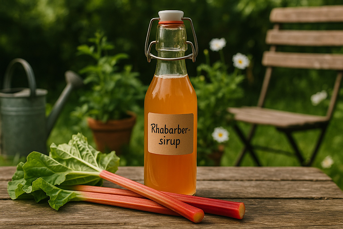 Frühlingsfreude im Glas: Mein einfaches Rezept für Rhabarbersirup